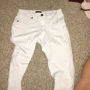 white comfy jeggings