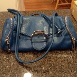 Blue Shoulder Strap Purse