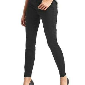 Gap true straight black pants