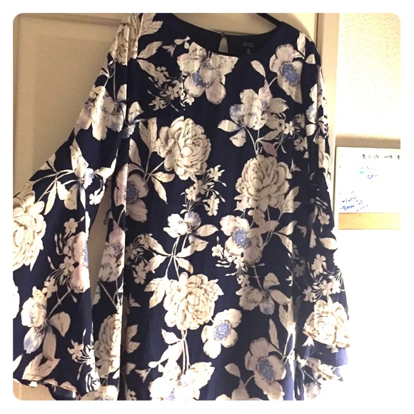 Angle Blue Floral Dress