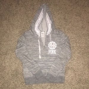 VS Pink half zip hoodie