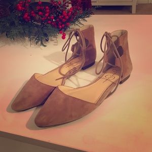 Jessica Simpson Lace-Up Flat