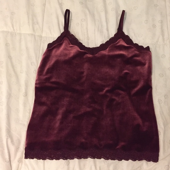 Velvet tank top