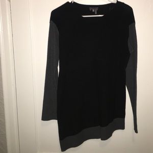 Vince Camuto asymmetrical sweater