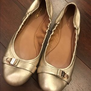 coach ballet flats