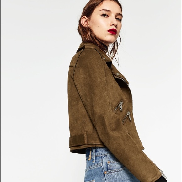 *SALE* ⏰🎁 Zara Suede Effect Jacket - Picture 2 of 3
