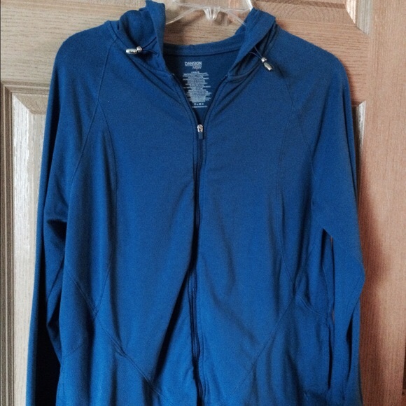 Blue Zip Sweatshirt