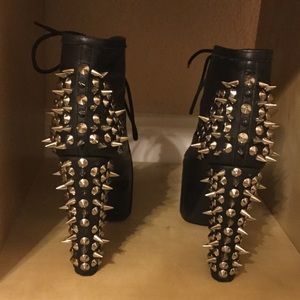 Jeffrey Campbell lita spiked boots