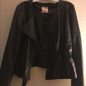 A Pins and Needles Leather Jacket