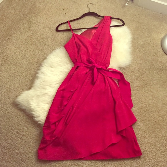 Magenta Express dress