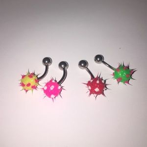 4 BELLY Rings