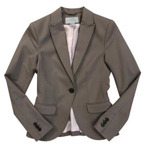 H&M: Grey/Tan Blazer