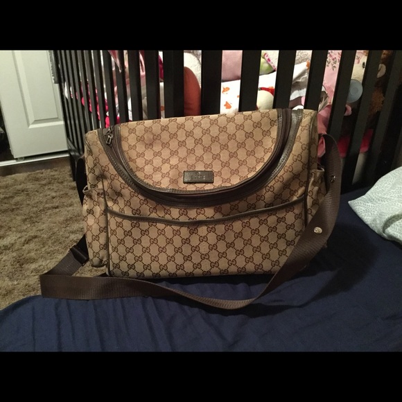Gucci diaper bag