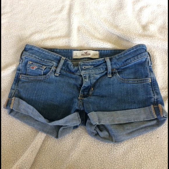 Hollister Denim Blue Jean Shorts