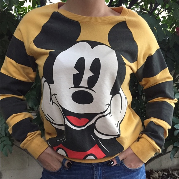 Disney store Mickey Mouse sweater.