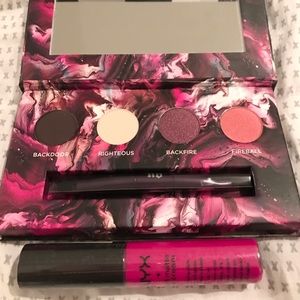 Urban Decay Addictions Eyeshadow & NYX Lipgloss