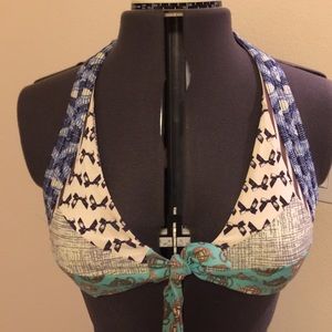 Reversible Maaji Halter Bikini top Med