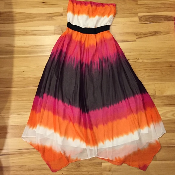 Strapless Express Maxi Dress