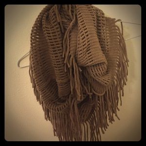 Brown Infinity Scarf