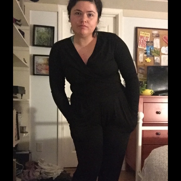 ASOS black jumpsuit