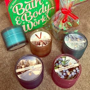 2 BN BBW 'specialty' 3 wick candles/addl BBW items