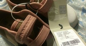 Cute Brand New Kids light pink Burberry Shoes