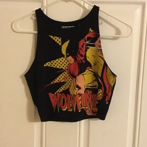 Marvel crop top