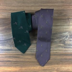 Ralph Lauren 100% Silk Ties