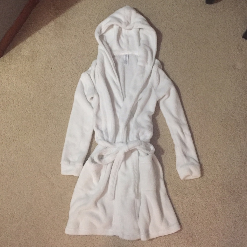 Big Fluffy White Robe