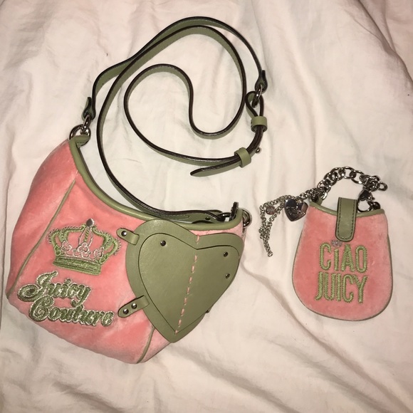 Juicy Couture Handbags - NWOT Velvet Juicy Couture Crossbody Bag