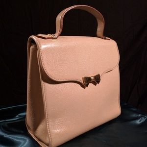 NINA RICCI Elegant Beige Purse