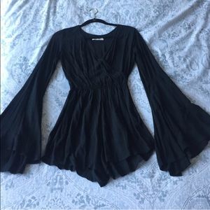 A&F Black Romper