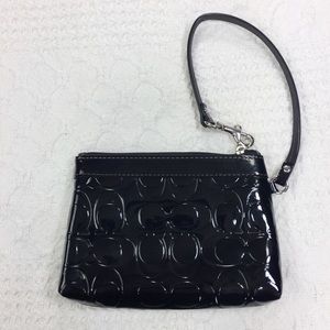 Coach Patent Leather Wristlet