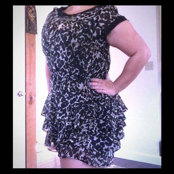 Rockstar Leopard Tulle Dress