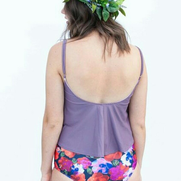 Eggplant Color Swing Top - Large - Picture 2 of 4