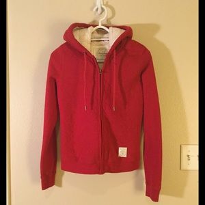 Excellent Condition AF Sherpa Zip Up hoodie