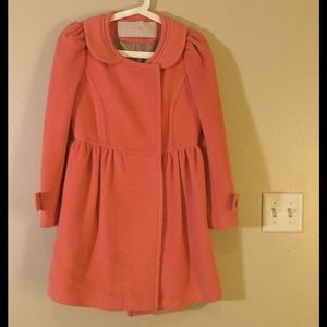 🍑 orange Pink Coat