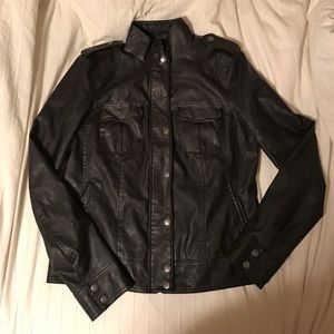 Urban Outfitters Black Leather Jacket
