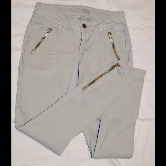 The Rockstar Zip Pocket Khaki Pants
