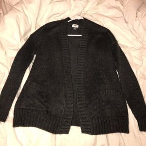 Oversized Grey Cardigan