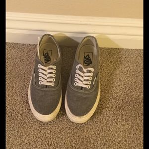 Gray color VANS