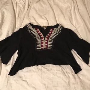 Boho crop top