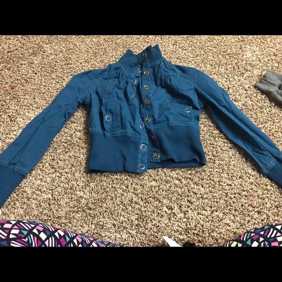 Blue jacket