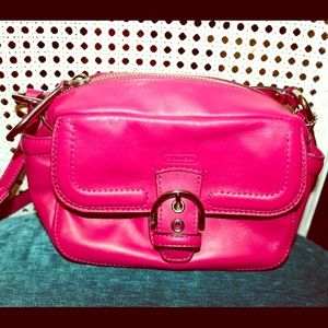 ⬇️2 nite only COACH Pink Leather Handbag