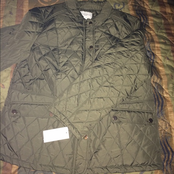 CHARTER CLUB PETITE QUILTED COAT XL