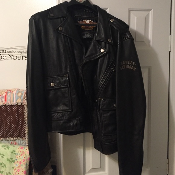 Authentic Harley Davidson leather jacket - Picture 2 of 2