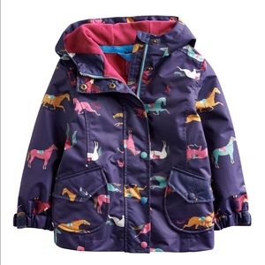 Joules size 5 rain jacket fleece lined.
