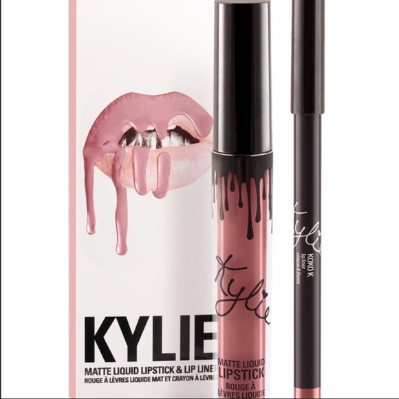 Koko K Matte liquid lipstick and  liner