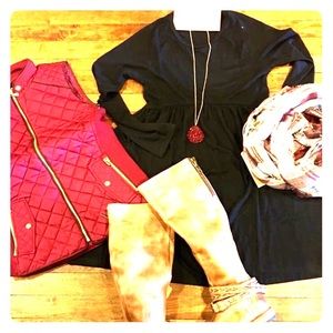 NWT Black Sweater Dress - Medium!!