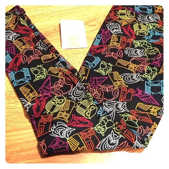 Unicorn 🦄 Owl Outline Leggings - OS